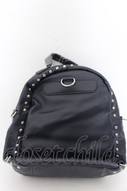 画像2: NieR Clothing / 2WAY STUDS BACKPACK  ネイビー O-24-10-09-014-PU-BG-OW-OS