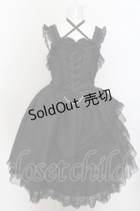 metamorphose / 【プラスサイズ】Dramatic Jewel Dress サイズ2 ブラック O-24-10-11-008-ME-OP-IG-OS