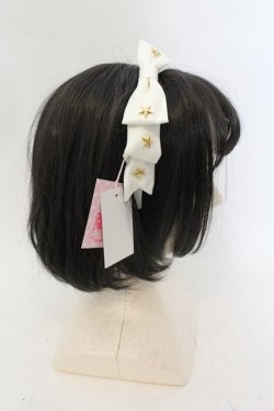 画像2: Angelic Pretty / Twinkleスタッズカチューシャ  アイボリー O-24-10-15-079-AP-AC-OW-OS