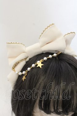 画像2: Angelic Pretty / Twinkle Skyカチューシャ  アイボリー O-24-10-15-080-AP-AC-OW-OS