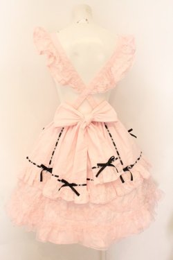 画像3: Angelic Pretty / Heart胸あて付スカート(無地)  ピンク O-24-10-17-029-AP-SK-OW-OS