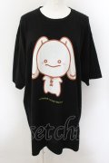 NieR Clothing / サンシャイン限定BIGTシャツ XXL ブラック O-24-10-22-049-PU-TO-OW-OS