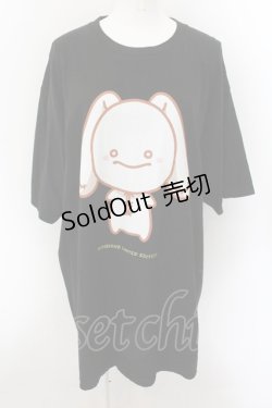 画像1: NieR Clothing / サンシャイン限定BIGTシャツ XXL ブラック O-24-10-22-049-PU-TO-OW-ZT324