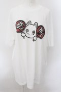 NieR Clothing / NieRちゃん推しTシャツ XL ホワイト O-24-10-22-069-PU-TS-IG-OS