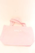 MILK / miniトート  ピンク O-24-10-23-038-ML-BG-OW-OS