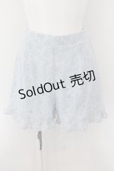 Dear My Love / 総レースガーリーショートパンツ  サックス O-24-10-24-004-EL-PA-IG-OS