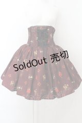 ATELIER PIERROT / Royal Crownコルセットスカート  ボルドー O-24-10-25-107-EL-SK-OW-OS