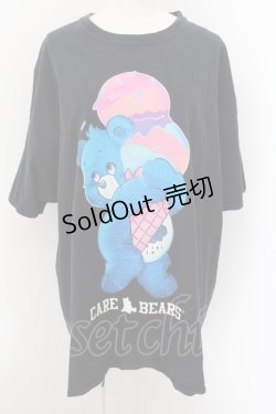 画像1: MILKBOY / CARE BEARS ICE CREAM TEE  ブラック O-24-10-26-019-MB-TO-OW-OS