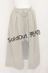 NieR Clothing / レイヤードショートパンツ F ベージュ O-24-10-31-047-PU-PA-YM-ZI