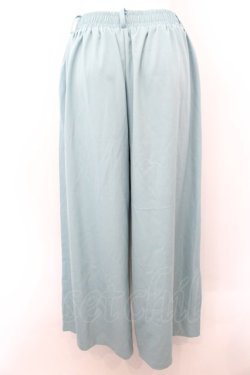 画像2: NieR Clothing / PASTEL TURQUOISE WIDE PANTSパンツ  パステルターコイズ O-24-11-06-002-PU-PA-IG-ZT1114