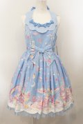 Angelic Pretty / MilkyPlanetジャンパースカート Free ブルー O-24-11-07-004-AP-OP-NS-OS