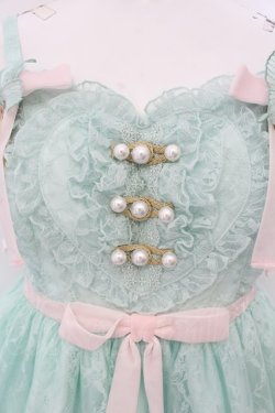 画像2: Angelic Pretty / Shanghai Dollジャンパースカート Free ミント O-24-11-07-002-AP-OP-NS-OS