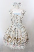 Angelic Pretty / Alice in WonderLandジャンパースカートセット  サックス O-24-11-14-053-AP-OP-IG-OS