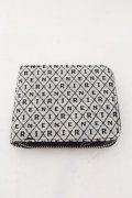 NieR Clothing / COMPACT WALLET【WHITE】GIFT BOX付き  公式展開色ホワイト（グレー） O-24-11-17-060-PU-ZA-OW-OS