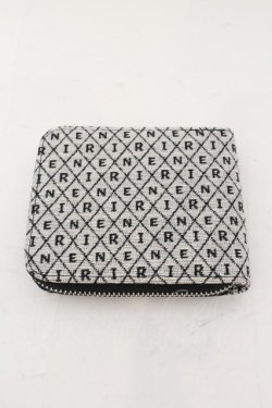 画像2: NieR Clothing / COMPACT WALLET【WHITE】GIFT BOX付き  公式展開色ホワイト（グレー） O-24-11-17-060-PU-ZA-OW-OS