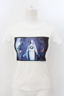 画像1: HYSTERIC GLAMOUR / MARIA チビTシャツ F ホワイト O-24-11-22-006-PU-TO-OW-OS