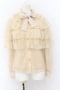 Swankiss / DB 4frill lace B/L  ベージュ O-24-11-27-029-CA-BL-IG-OS