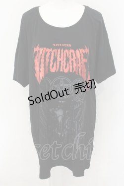 画像1: KILL STAR / Witchcraft　Tシャツ L ブラック O-24-11-29-056-SL-TO-OW-OS