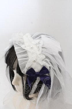 画像2: Angelic Pretty / シスターベールヘッドドレス  シロ O-24-12-04-073-AP-AC-IG-OS