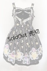 Angelic Pretty / Dreamy Night Cakesジャンパースカート  クロ O-24-12-05-012-AP-OP-OW-OS