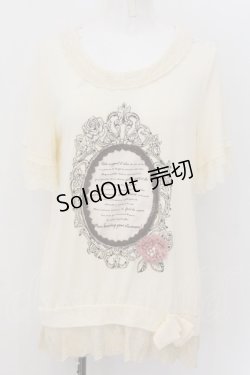 画像1: axes femme / 10th アニバーサリーTシャツ M キナリ O-24-12-06-014-AX-TO-OW-OS