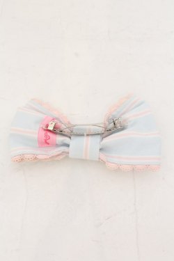 画像2: Angelic Pretty / ストライプリボンバレッタ  サックス O-24-12-12-053-AP-AC-IG-OS