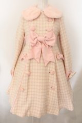 Angelic Pretty / Pretty Girlコート  ピンク O-24-12-12-007-AP-CO-IG-OS