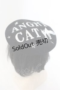 HELL CAT PUNKS / angry catベレー 58ｃｍ ブラック O-24-12-12-071-PU-AC-OW-OS