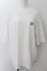 OY / 22SS BIG Tシャツ  ホワイト O-24-12-13-038-PU-TS-YM-OS