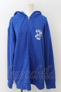 A’GEM / 猫CAT ZIP UP HOODIE　パーカー F ブルー O-24-12-13-037-PU-TO-YM-OS