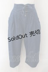 Fi.n.t / フロントレースアップサス付きデニムパンツ（サス欠品） F ブルー O-24-12-14-011-CA-PA-OW-OS