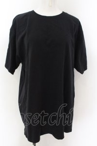 NieR Clothing / バックプリントTシャツ XL リアルラビット（ブラック） O-24-12-18-071-PU-TO-OW-OS