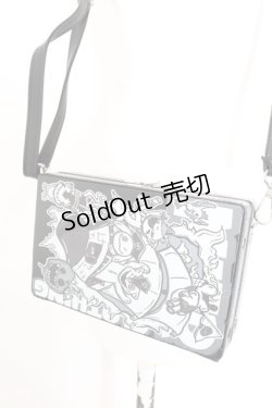 画像1: NieR Clothing / COMIC MINI SHOULDER BAG【2巻】  ブラック O-24-12-18-089-PU-BG-OW-OS