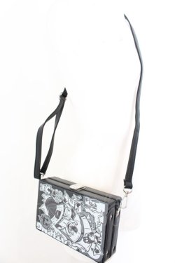 画像2: NieR Clothing / COMIC MINI SHOULDER BAG【2巻】  ブラック O-24-12-18-089-PU-BG-OW-OS