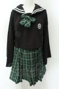 NieR Clothing / NieR WIDE SLEEVE制服セット【GREEN×BLACK】 F グリーン×ブラック O-24-12-18-032-PU-SK-OW-OS