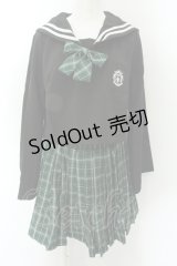 NieR Clothing / NieR WIDE SLEEVE制服セット【GREEN×BLACK】 F グリーン×ブラック O-24-12-18-032-PU-SK-OW-OS