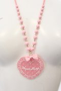 Angelic Pretty / ドットLovely Heartクッションネックレス  ピンク O-24-12-21-066-AP-AC-IG-OS