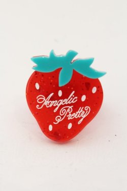 画像2: Angelic Pretty / Sweet Strawberryリング  アカ O-24-12-21-074-AP-AC-IG-OS