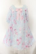 Angelic Pretty / Lovely Bathroomワンピース  サックス O-24-12-25-064-AP-OP-IG-OS