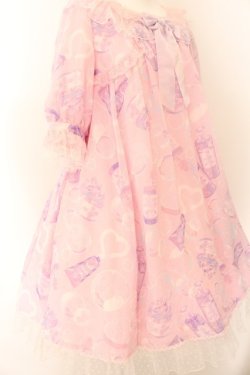 画像4: Angelic Pretty / Lovely Bathroomワンピース  ピンク O-24-12-25-066-AP-OP-IG-OS