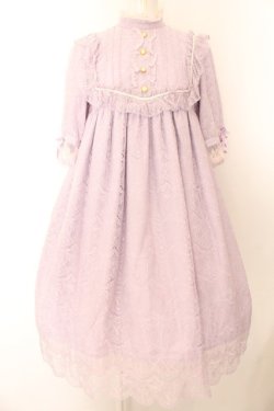 画像1: Angelic Pretty / アンティークドールワンピース  ラベンダー O-24-12-25-067-AP-OP-IG-OS