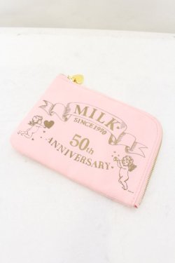 画像1: MILK / ティッシュケース  ピンク O-24-12-29-055-ML-ZA-OW-OS