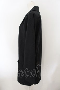 画像2: NieR Clothing / UNISEX LONG TAILORED JACKET【ひょっこりシエル】 F ブラック O-25-01-07-049-PU-JA-OW-OS