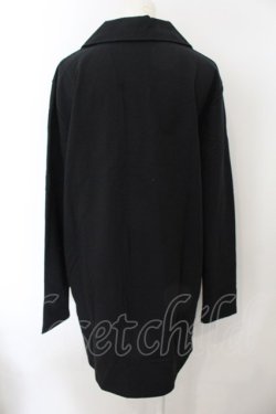 画像3: NieR Clothing / UNISEX LONG TAILORED JACKET【ひょっこりシエル】 F ブラック O-25-01-07-049-PU-JA-OW-OS