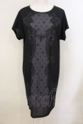 abilletage / Tシャツワンピース(black lace）  ブラック O-25-01-16-012-GO-OP-IG-OS