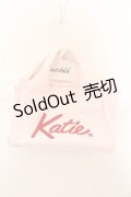 Katie / KATIE LOGO canvas mini tote トートバッグ  ピンク O-25-01-17-030-LO-BG-IG-OS