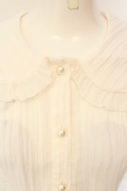 画像2: LIEF / Twinkle Chiffon ブラウス M アイボリー O-25-01-20-051-LO-BL-IG-OS