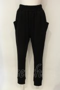 anko ROCK / SWEAT JOGGER パンツ  ブラック O-25-01-20-002-PU-PA-YM-OS