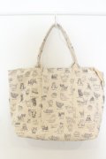 Franche Lippee / SUGOIねこ図鑑BAG トートバッグ  アイボリー O-25-01-22-002-LO-BG-IG-OS