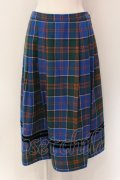 Jane Marple / Tartan check cocoon skirt スカート M グリーン O-25-01-28-044-JM-SK-IG-OS